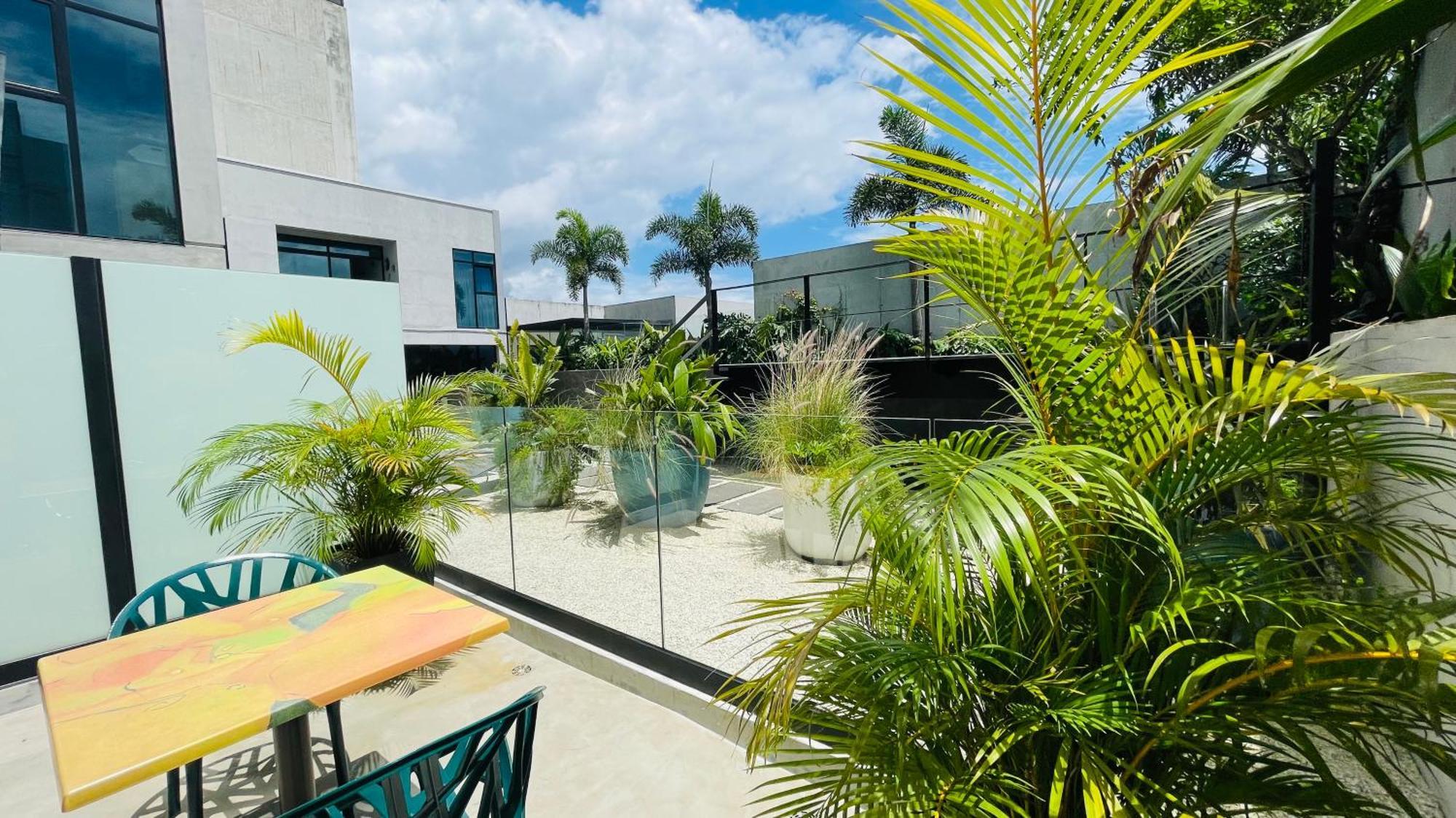 Cozy Apartment With Terrace, Sj Cosmopolitan Tower #402 San José Exterior foto
